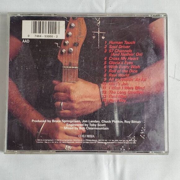 Bruce Springsteen Human Touch CD Columbia 1992 Rock Album - Picture 5 of 5